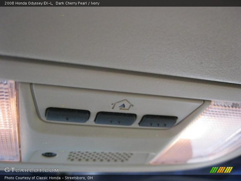 Dark Cherry Pearl / Ivory 2008 Honda Odyssey EX-L