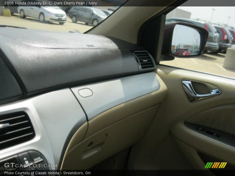 Dark Cherry Pearl / Ivory 2008 Honda Odyssey EX-L