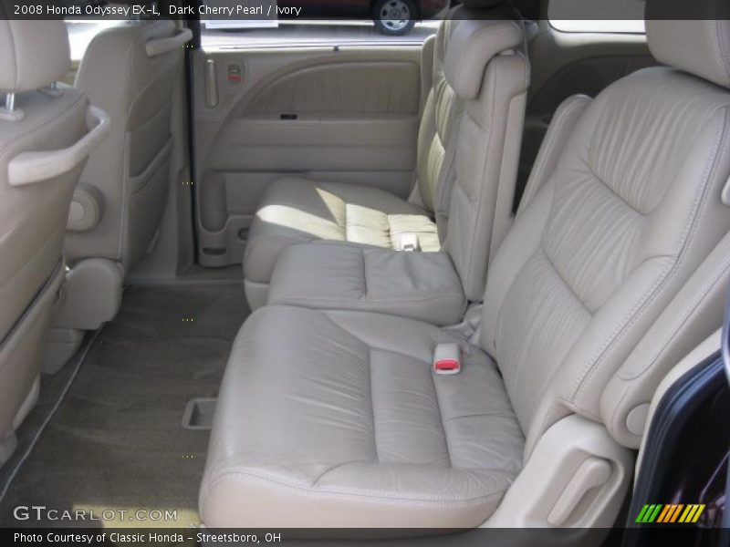 Dark Cherry Pearl / Ivory 2008 Honda Odyssey EX-L