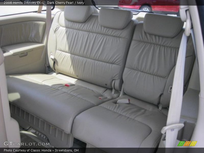 Dark Cherry Pearl / Ivory 2008 Honda Odyssey EX-L