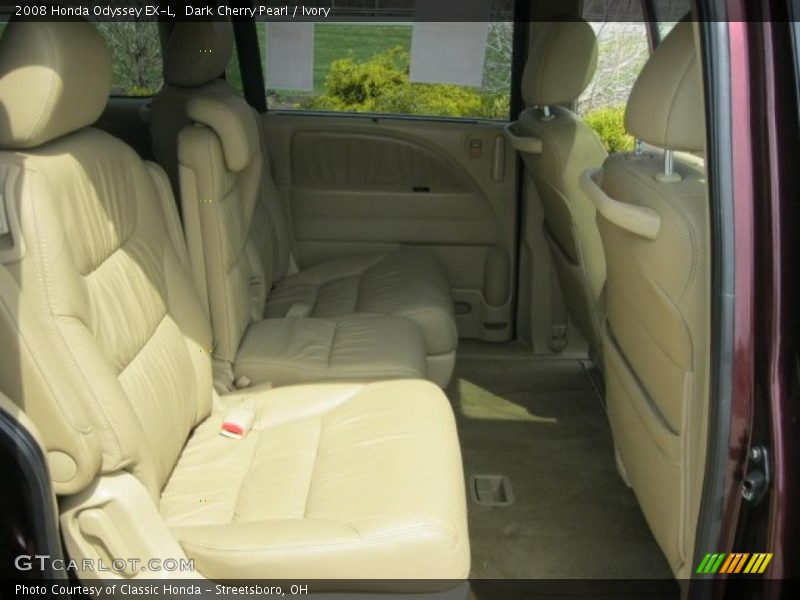 Dark Cherry Pearl / Ivory 2008 Honda Odyssey EX-L