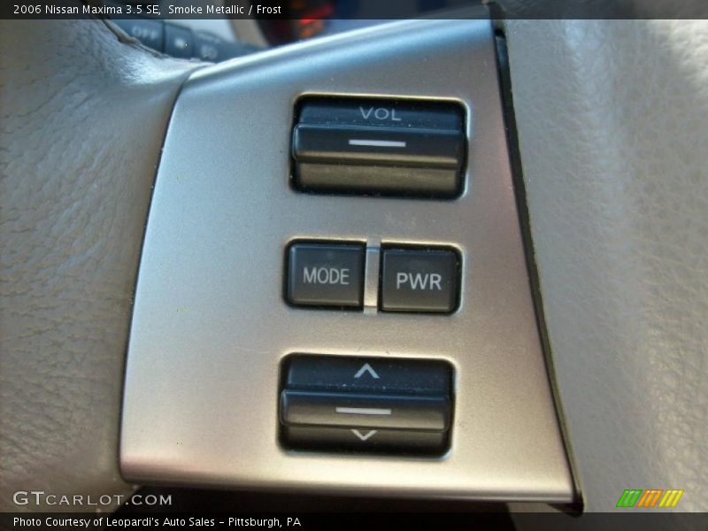 Smoke Metallic / Frost 2006 Nissan Maxima 3.5 SE