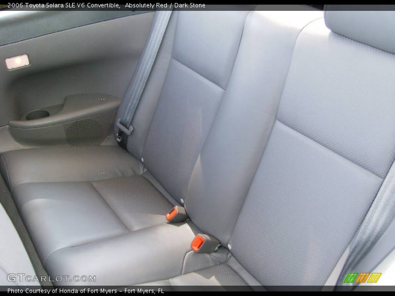 Absolutely Red / Dark Stone 2006 Toyota Solara SLE V6 Convertible