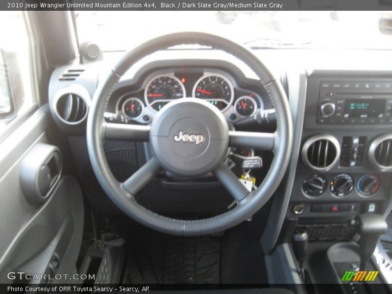 Black / Dark Slate Gray/Medium Slate Gray 2010 Jeep Wrangler Unlimited Mountain Edition 4x4