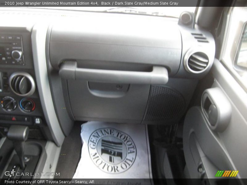 Black / Dark Slate Gray/Medium Slate Gray 2010 Jeep Wrangler Unlimited Mountain Edition 4x4