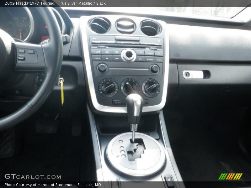 True Silver Metallic / Black 2009 Mazda CX-7 Touring