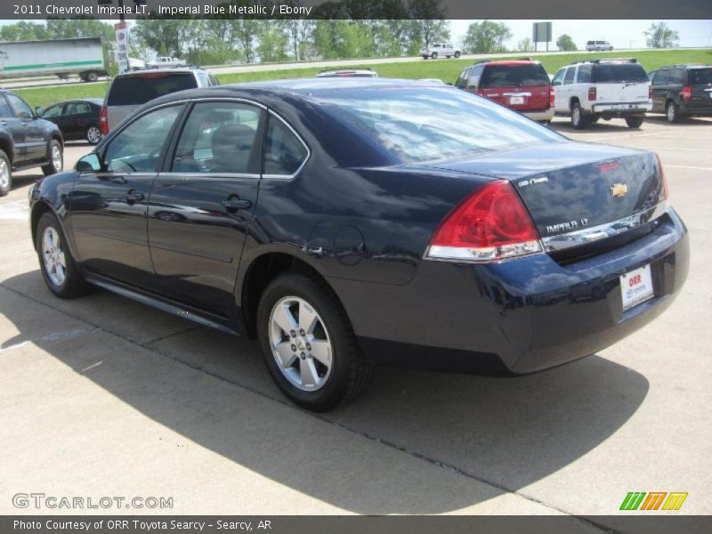 Imperial Blue Metallic / Ebony 2011 Chevrolet Impala LT