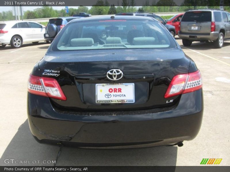 Black / Ash 2011 Toyota Camry LE