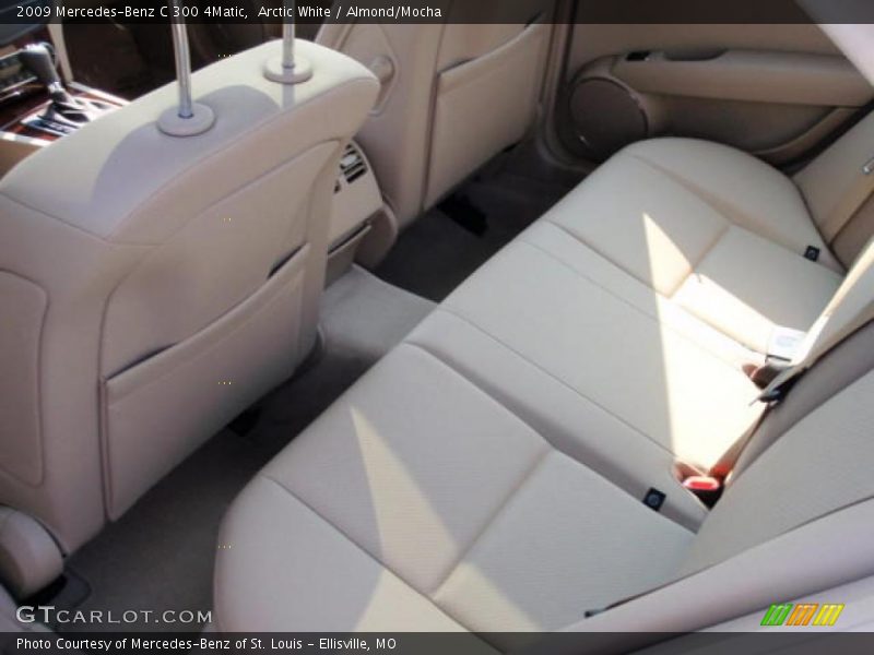 Arctic White / Almond/Mocha 2009 Mercedes-Benz C 300 4Matic