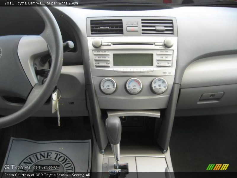 Super White / Ash 2011 Toyota Camry LE