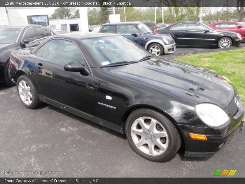 Black / Charcoal 1998 Mercedes-Benz SLK 230 Kompressor Roadster