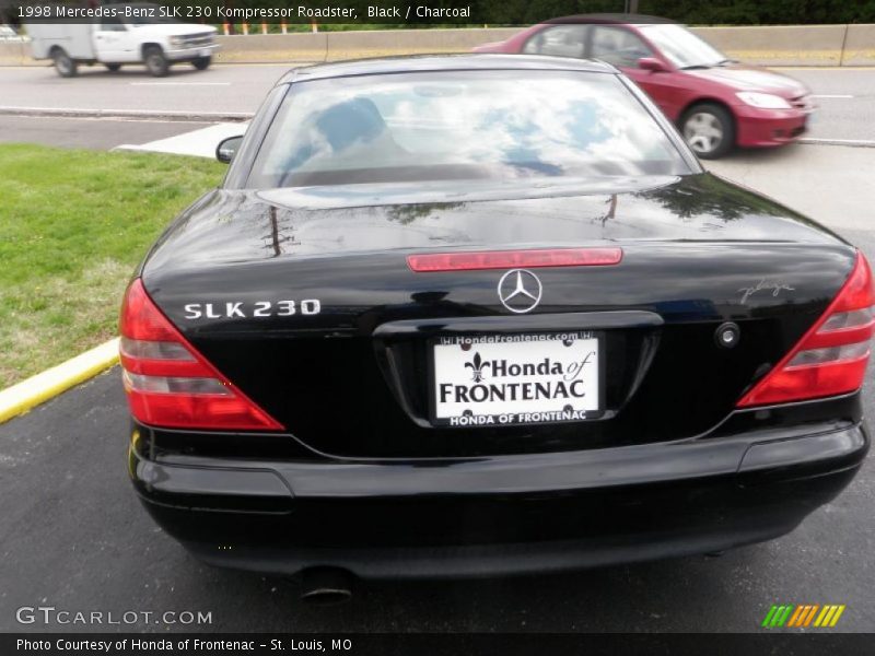 Black / Charcoal 1998 Mercedes-Benz SLK 230 Kompressor Roadster