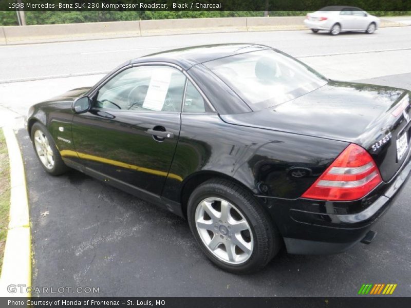 Black / Charcoal 1998 Mercedes-Benz SLK 230 Kompressor Roadster