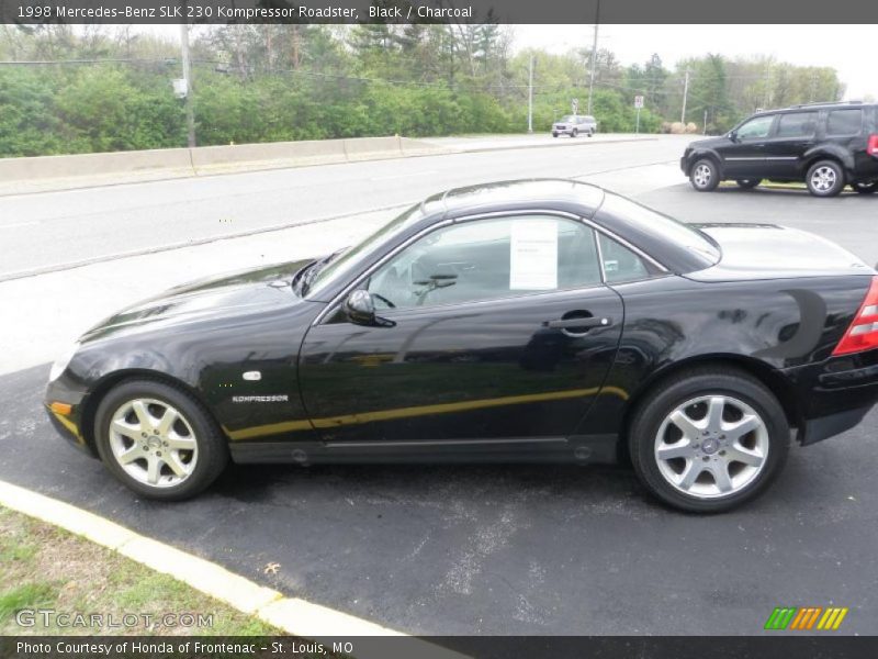 Black / Charcoal 1998 Mercedes-Benz SLK 230 Kompressor Roadster