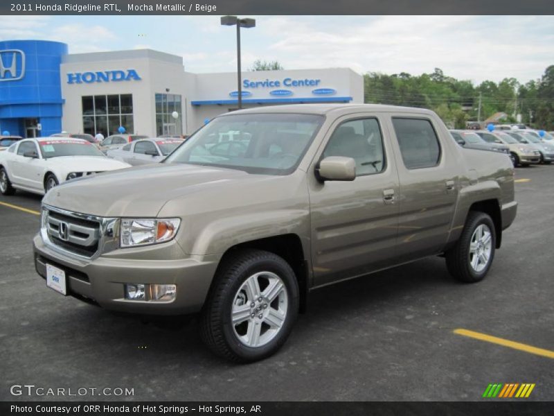 Mocha Metallic / Beige 2011 Honda Ridgeline RTL
