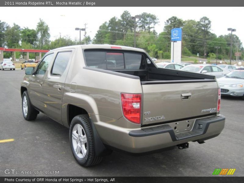  2011 Ridgeline RTL Mocha Metallic