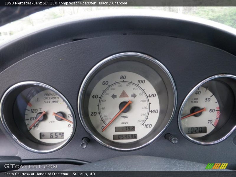  1998 SLK 230 Kompressor Roadster 230 Kompressor Roadster Gauges