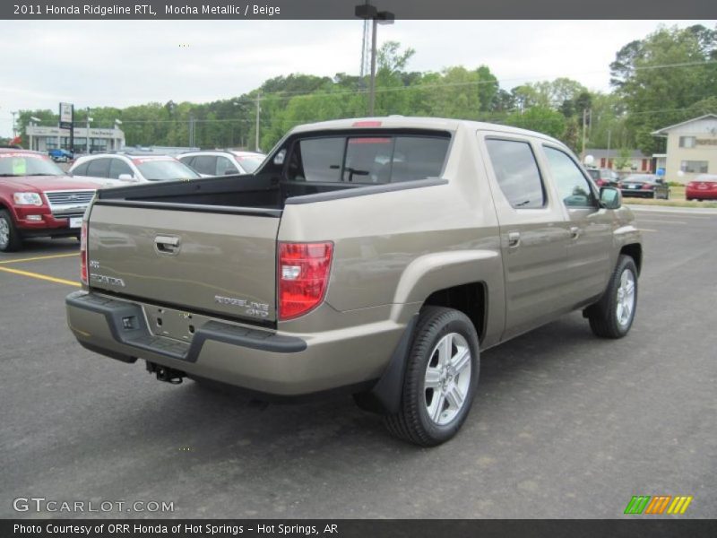 Mocha Metallic / Beige 2011 Honda Ridgeline RTL