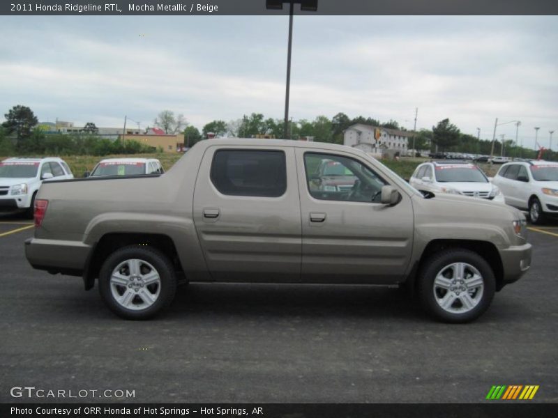Mocha Metallic / Beige 2011 Honda Ridgeline RTL