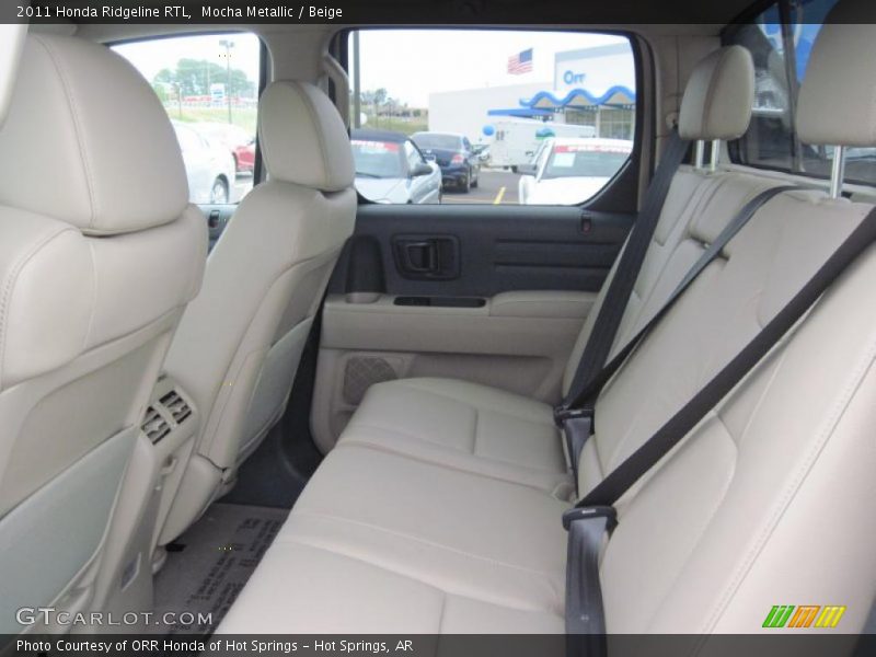  2011 Ridgeline RTL Beige Interior