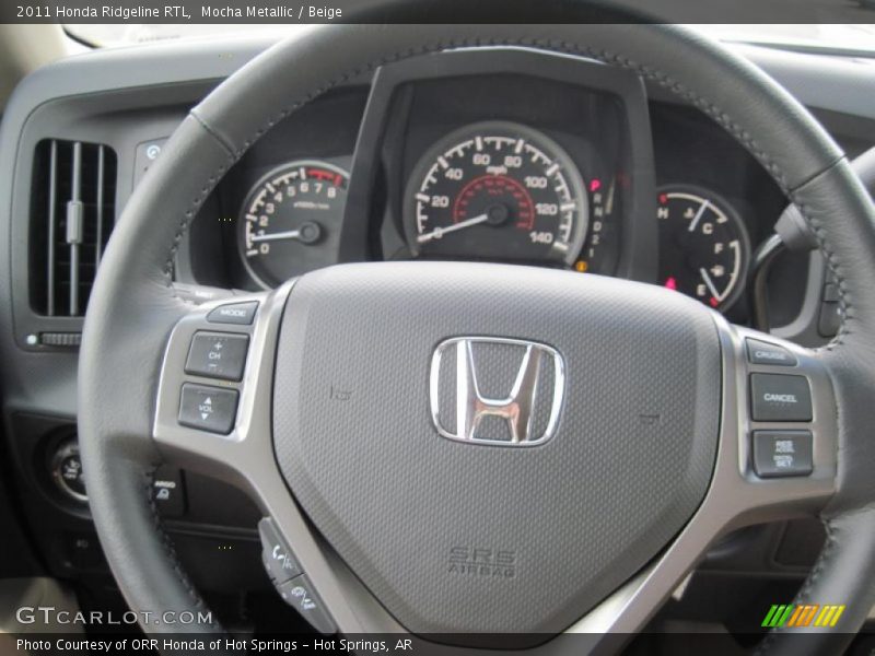 Mocha Metallic / Beige 2011 Honda Ridgeline RTL