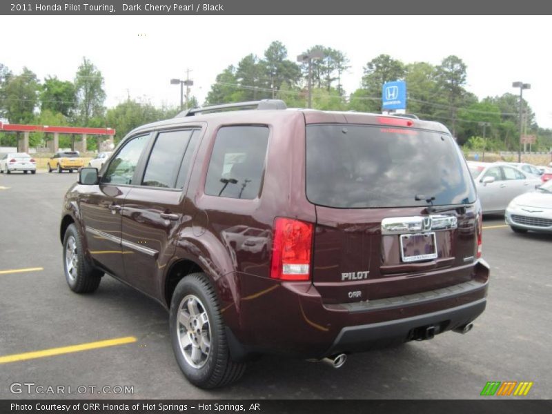 Dark Cherry Pearl / Black 2011 Honda Pilot Touring