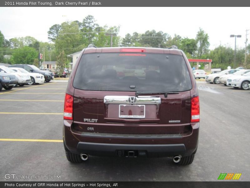 Dark Cherry Pearl / Black 2011 Honda Pilot Touring