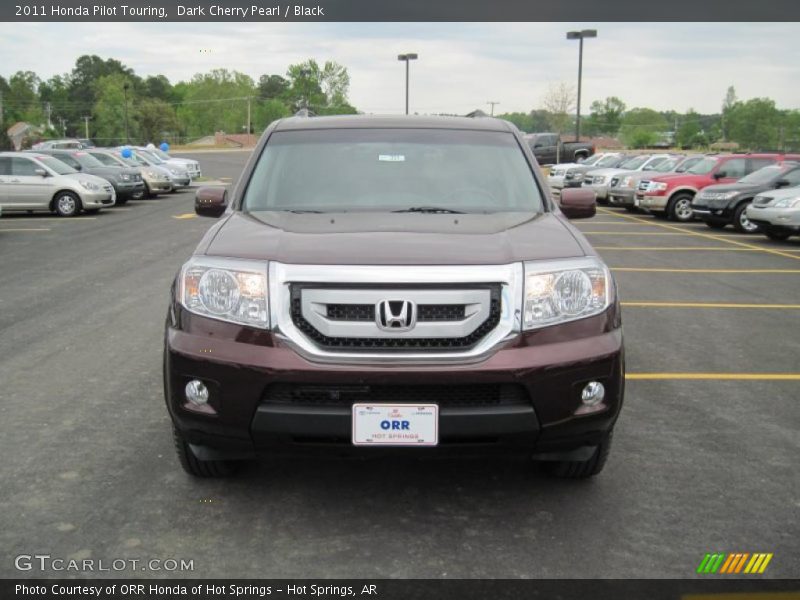 Dark Cherry Pearl / Black 2011 Honda Pilot Touring