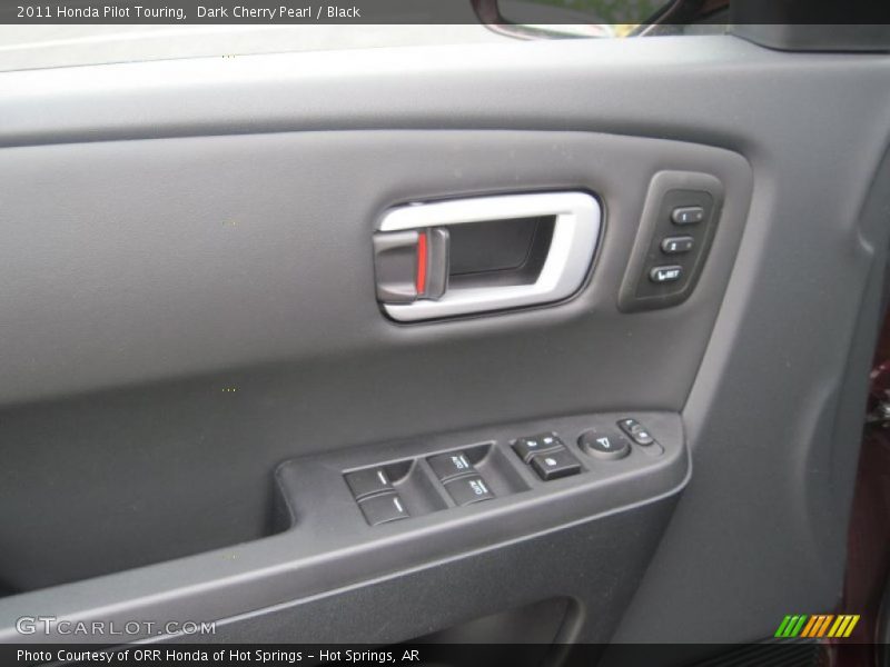 Dark Cherry Pearl / Black 2011 Honda Pilot Touring