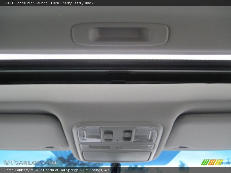 Dark Cherry Pearl / Black 2011 Honda Pilot Touring