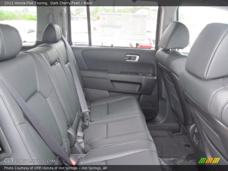 Dark Cherry Pearl / Black 2011 Honda Pilot Touring