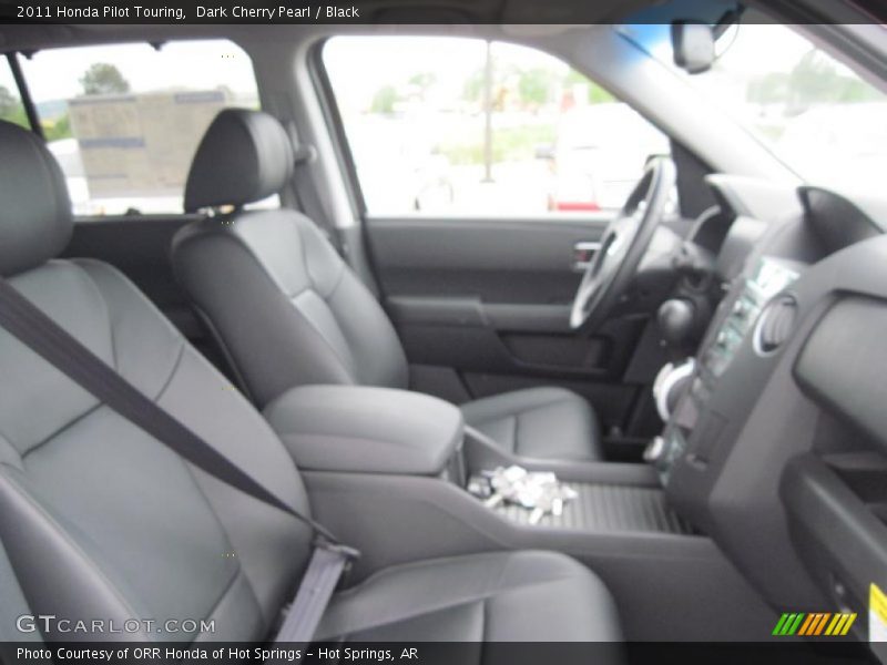 Dark Cherry Pearl / Black 2011 Honda Pilot Touring