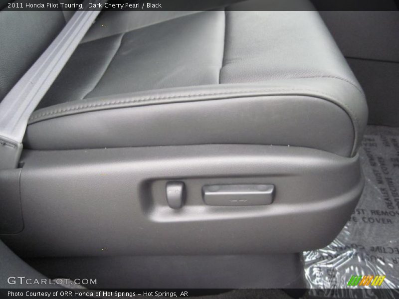 Dark Cherry Pearl / Black 2011 Honda Pilot Touring