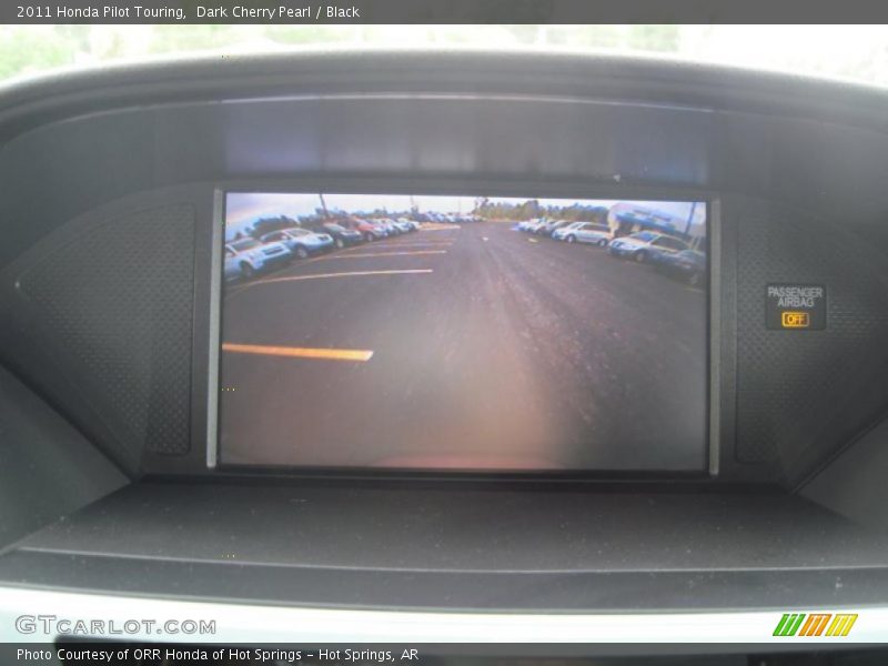Dark Cherry Pearl / Black 2011 Honda Pilot Touring