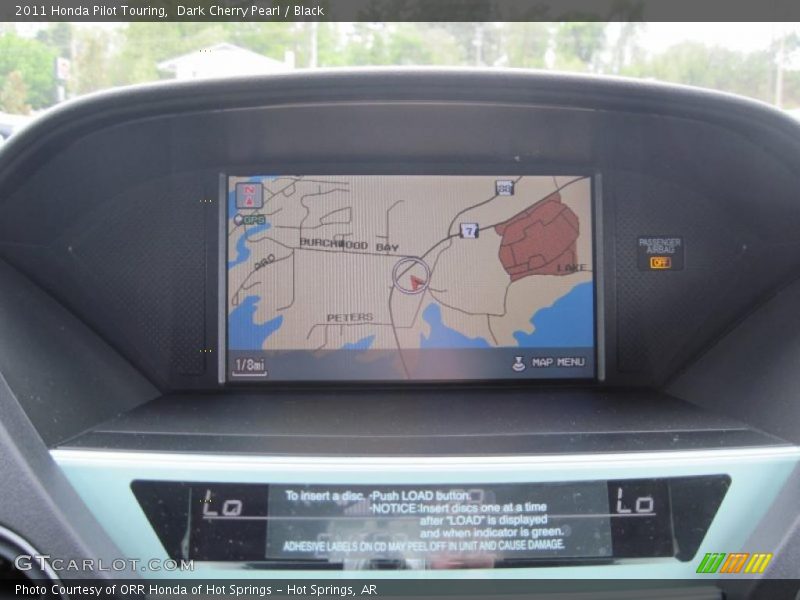 Navigation of 2011 Pilot Touring