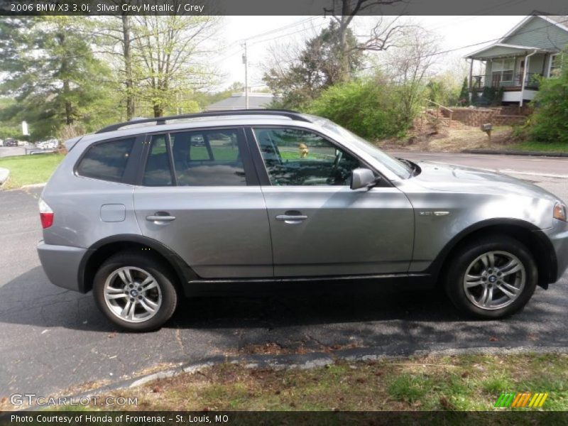 Silver Grey Metallic / Grey 2006 BMW X3 3.0i