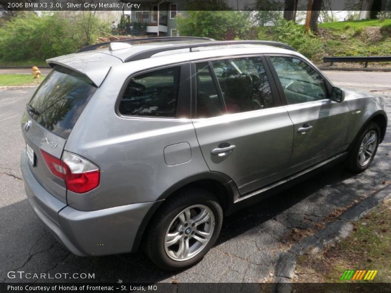 Silver Grey Metallic / Grey 2006 BMW X3 3.0i