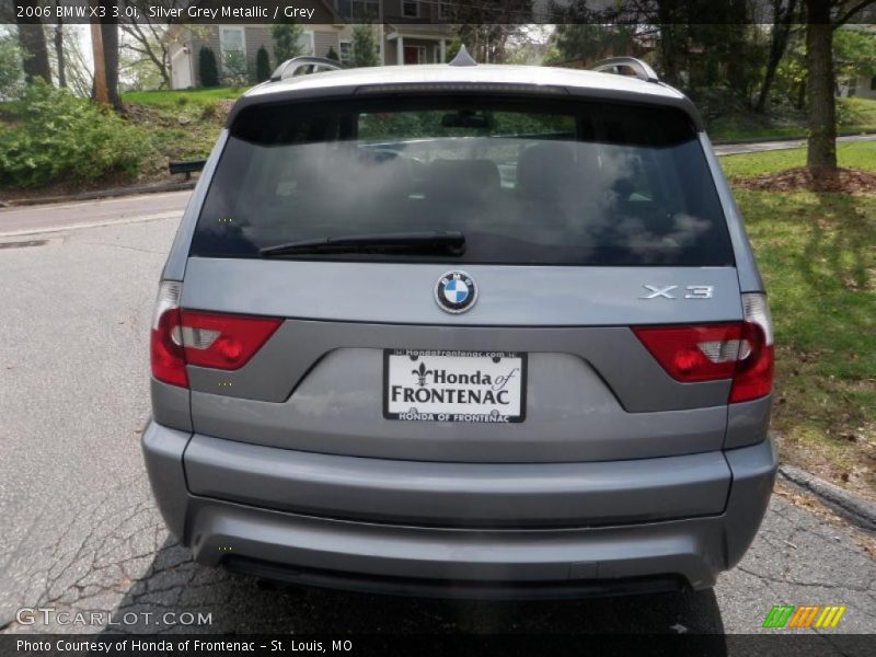 Silver Grey Metallic / Grey 2006 BMW X3 3.0i