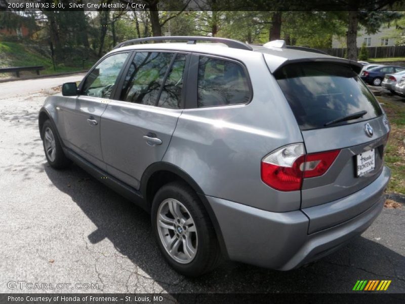 Silver Grey Metallic / Grey 2006 BMW X3 3.0i