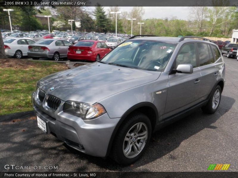 Silver Grey Metallic / Grey 2006 BMW X3 3.0i