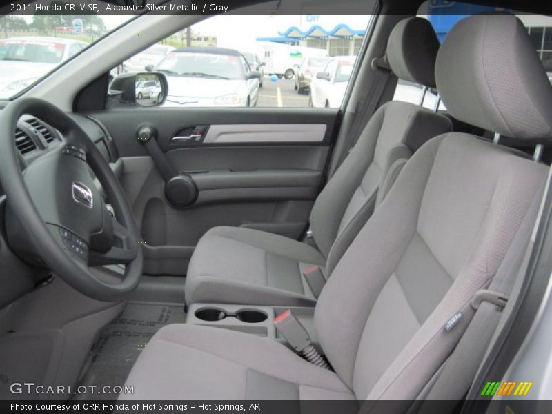  2011 CR-V SE Gray Interior