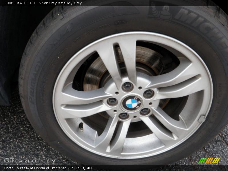 Silver Grey Metallic / Grey 2006 BMW X3 3.0i