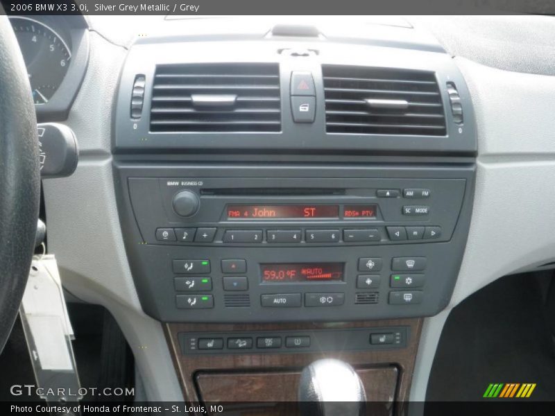 Silver Grey Metallic / Grey 2006 BMW X3 3.0i