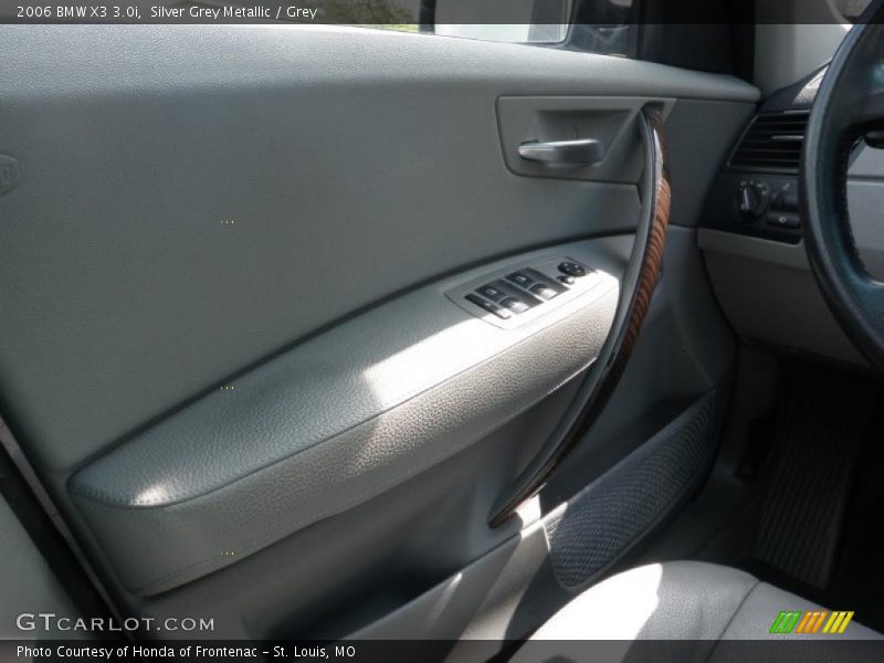 Silver Grey Metallic / Grey 2006 BMW X3 3.0i