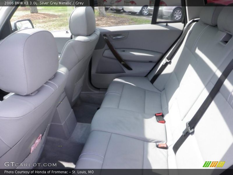 Silver Grey Metallic / Grey 2006 BMW X3 3.0i