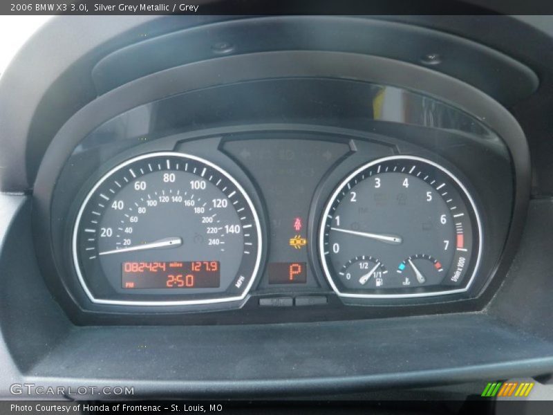 Silver Grey Metallic / Grey 2006 BMW X3 3.0i