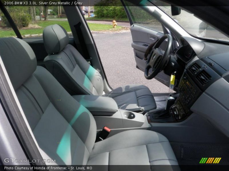 Silver Grey Metallic / Grey 2006 BMW X3 3.0i