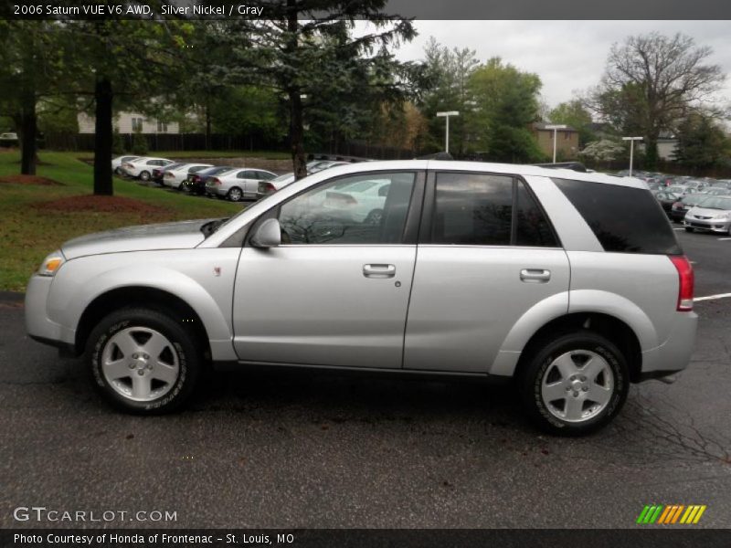 Silver Nickel / Gray 2006 Saturn VUE V6 AWD