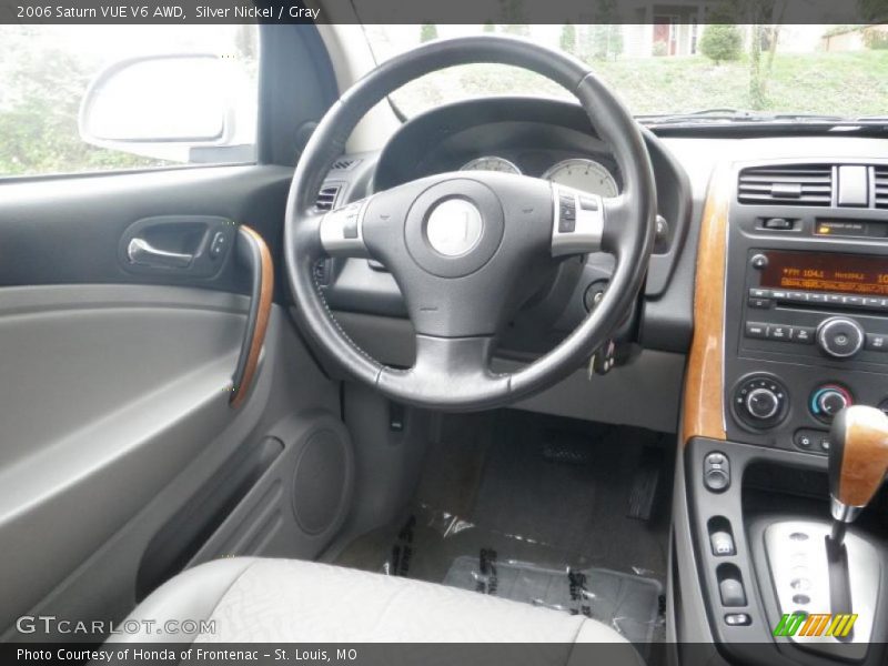 Silver Nickel / Gray 2006 Saturn VUE V6 AWD