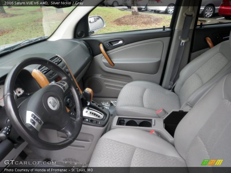 Silver Nickel / Gray 2006 Saturn VUE V6 AWD